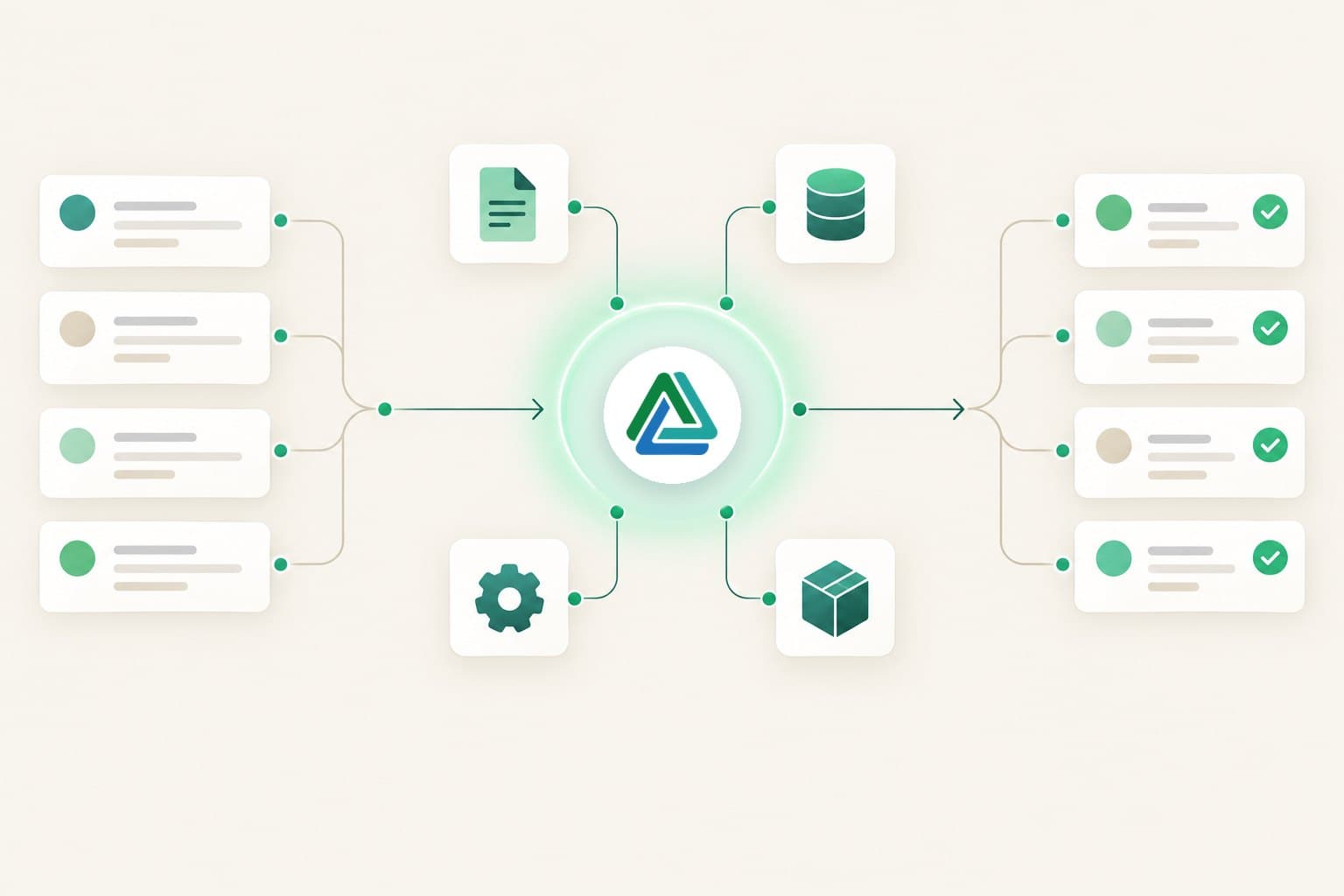 AgentMesh working inside a team's queue like a teammate, taking tickets through documents, data and systems to resolution